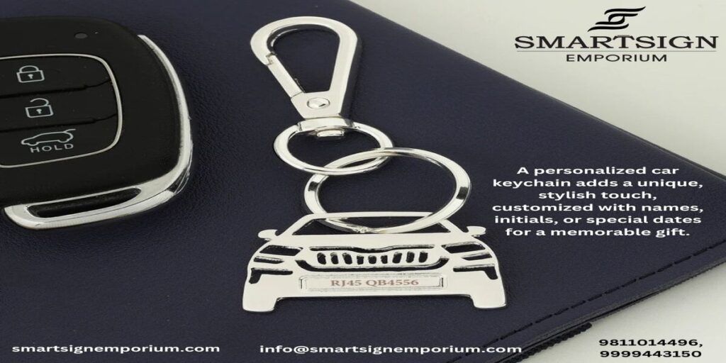 Personalised Car Keychain